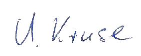 Unterschrift Udo Kruse